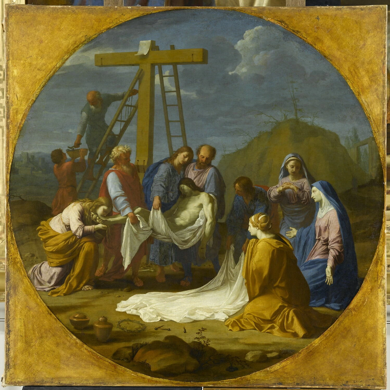 La deposizione di Cristo - Louvre, Parigi